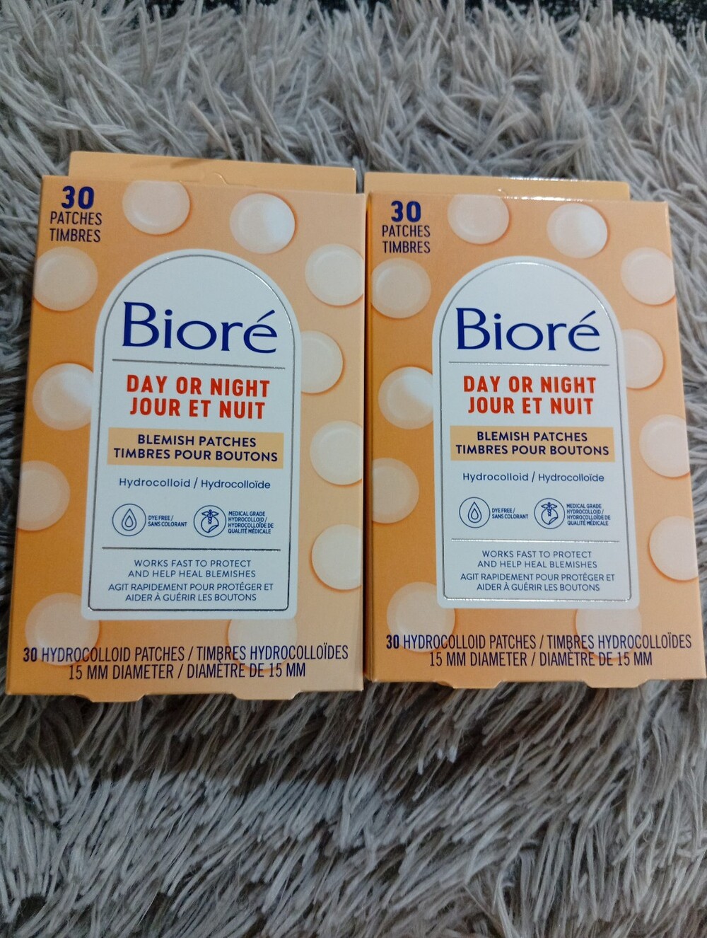 Biore Day or Night Blemish Patches - 30pack- Set of 2